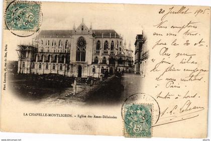 CPA La Chapelle-Montligeon - Eglise des Ames-DélaisSÉES (195534)