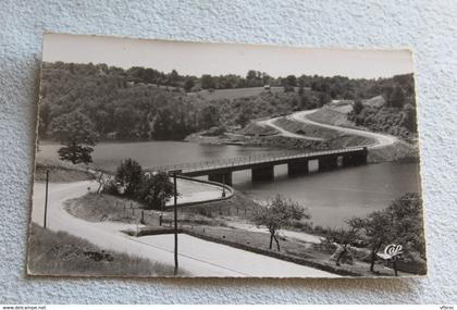 Cpsm, Rabondanges, le lac artificiel et le pont sainte croix, Orne 61