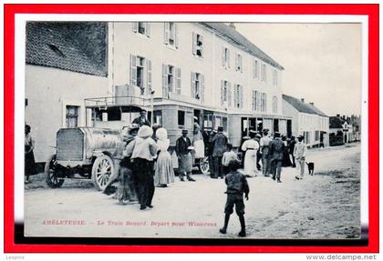 62 - AMBLETEUSE --  Le train Renard - Départ pour Wimereux