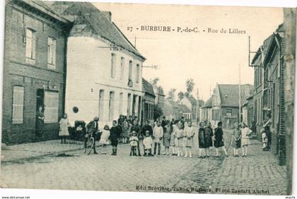 CPA BURBURE - Rue de Lillers (220313)