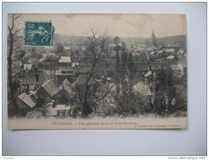 CPA      Putanges    "  Vue générale prise de Pont-Ecrepin "   voyagé