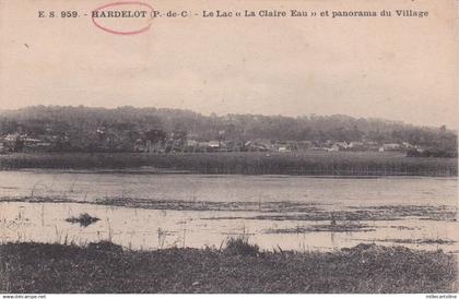 FRANCE - Hardelot - Le Lac "La Claire Eau" et Panorama du Village