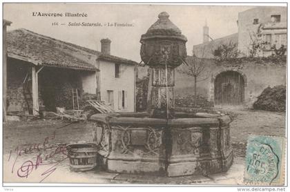 Carte Postale Ancienne de SAINT SATURNIN