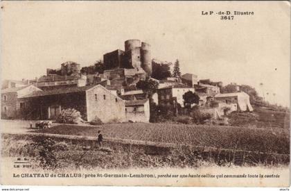 CPA CHALUS Le Chateau de Chalus (1253998)