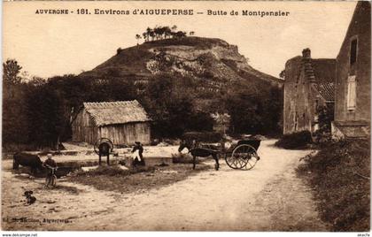 CPA Env. d'AIGUEPERSE - Butte de Montpensier (106084)