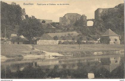 Bouillon - Pont-Levis et Château vu de derrière