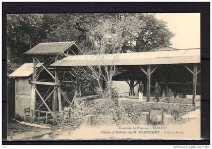 65 - Environs de Pontacq - Barlest - Usine à Platre de M. Clouchet - Puits et Fours - RARE !