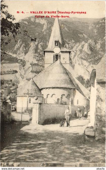 CPA Vallée D'aure (Hautes-Pyrénées) Eglise de Vielle-Aure (110153)