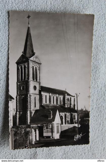 Cpsm, Bartres, l'église, hautes Pyrénées 65