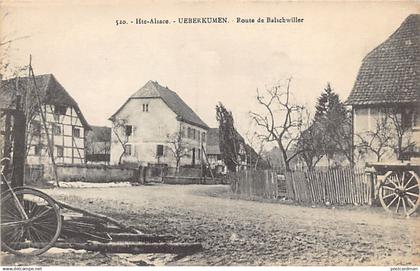 Balschwiller Ueberkumen - Route de Bischwiller - Ed. Chadourne