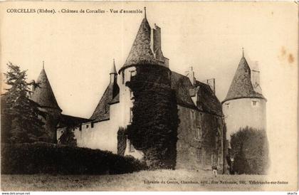 CPA AK CORCELLES - Chateau de CORCELLES - Vue d'Ensemble (367524)