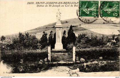 CPA St-JOSEPH-en-BEAUJOLAIS - Statue de St-JOSEPH (572475)