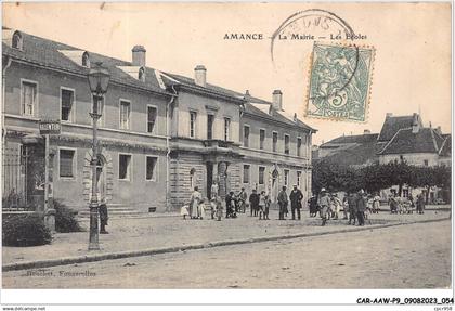 CAR-AAWP9-70-0679 - AMANCE - la mairie - les écoles