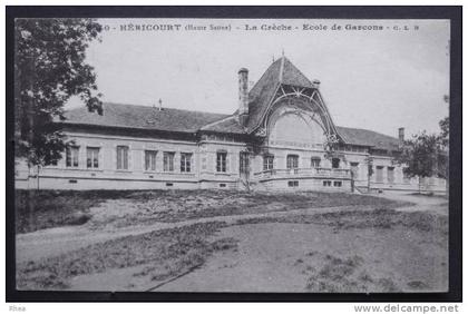 70 Héricourt 40 HERICOURT (Haute-Saône) La Crèche - Ecole de Garçons haute saone ecole D70D K70285K C70285C RH001943