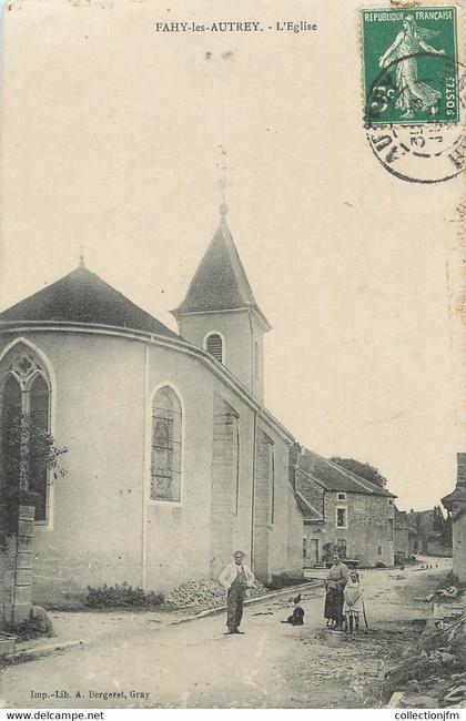 CPA FRANCE 70 "Fahy les Autey, L'église".