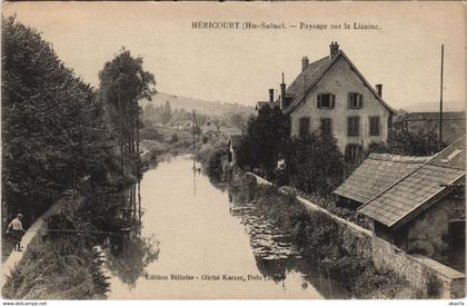 CPA HÉRICOURT Paysage sur la Lizaine (806026)