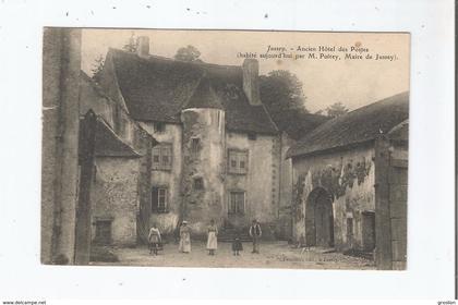 JUSSEY (HAUTE SAONE) ANCIEN HOTEL DES POSTES (HABITE AUJOURD'HUI PAR M POIREY MAIRE DE JUSSEY)1907