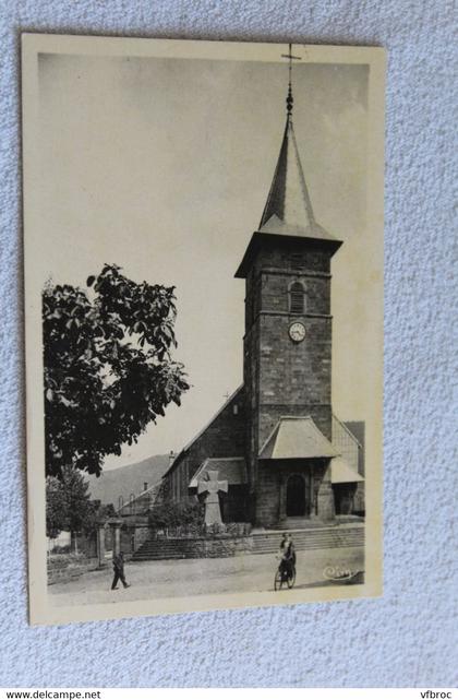 Servance, l'église le monument commémoratif, haute Saône 70