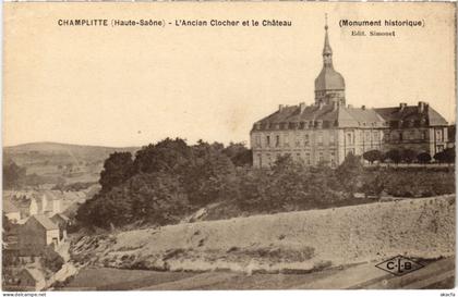 CPA Champlitte Ancien Clocher et le Chateau (1273551)