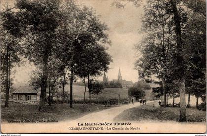 19343 cpa 70 Combeaufontaine - le Chemin du Moulin