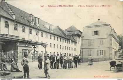 ENVIRONS D'HERICOURT - l'usine Chevret, près d'Héricourt.