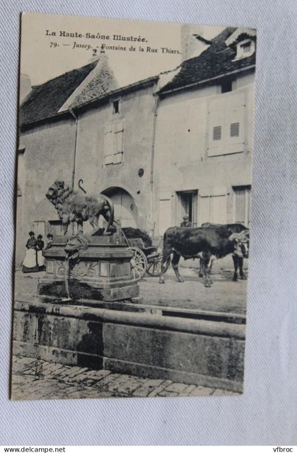 Jussey, fontaine de la rue Thiers, Haute Saône 70