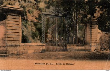 montbozon - entrée et grille du château