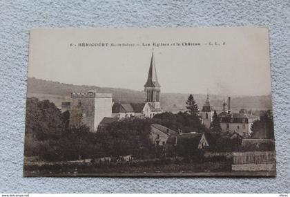 Héricourt, les églises et le château, Haute Saône 70