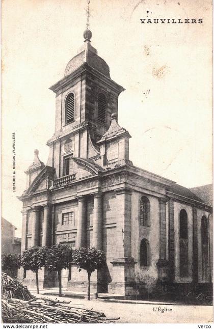 CARTE POSTALE  Ancienne de VAUVILLERS