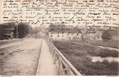 FRANCE - Villersexel - Entrée  de Villersexel - Le pont - Carte postale ancienne