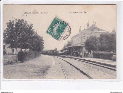 VILLERSEXEL: la gare - état