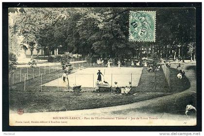 71 - BOURBON LANCY - Jeu de Lawn Tennis