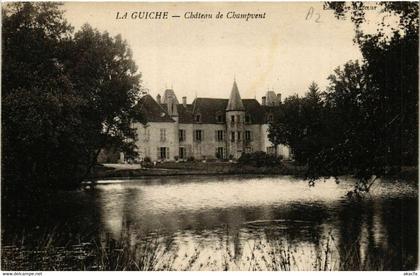 CPA AK La GUICHE - Chateau de Champvent (437437)