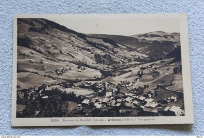 Arèches, vue générale, Savoie 73