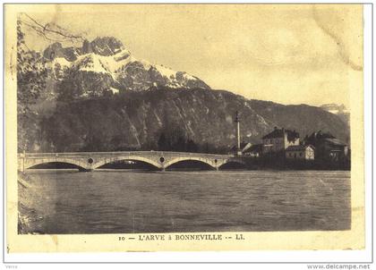 Carte Postale Ancienne de BONNEVILLE