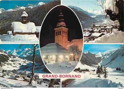 74 - Le Grand Bornand - Multivues - Hiver - Neige - CPM - Voir Scans Recto-Verso