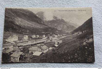 Vallorcine, vue générale, haute Savoie 74