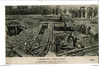 CPA- Carte Postale -France-Paris Orage du 15 juin  1914--VM19575