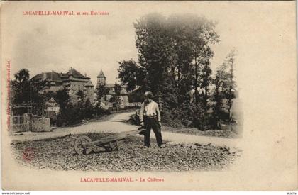 CPA LACAPELLE-MARIVAL - Le Chateau (123090)