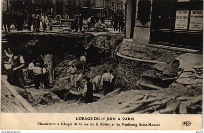 CPA PARIS 8e - L'Orage du 15 Juin a Paris (83732)