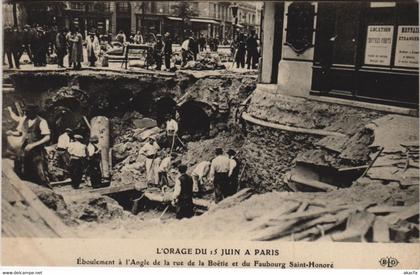 CPA Paris 8e - L'Orage du Juin 15 a Paris (53013)