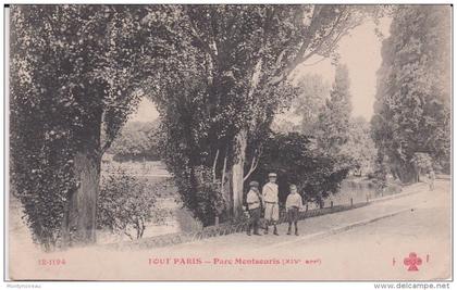 Paris :  parc   Montsouris  14 em  arrondissement