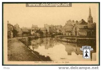 76 Harfleur - 3084 - HARFLEUR (S.-Inf.) - Le Quai - sépia