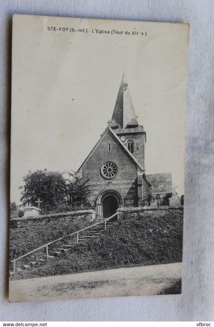 Sainte Foy, l'église, Seine maritime 76