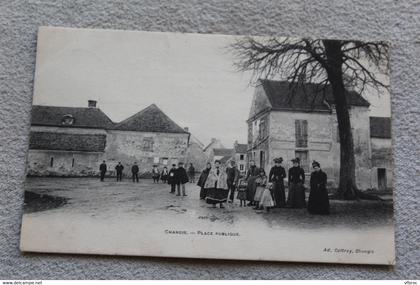 Changis, place publique, Seine et Marne 77