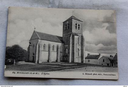 Ecuelles, l'église, Seine et Marne 77