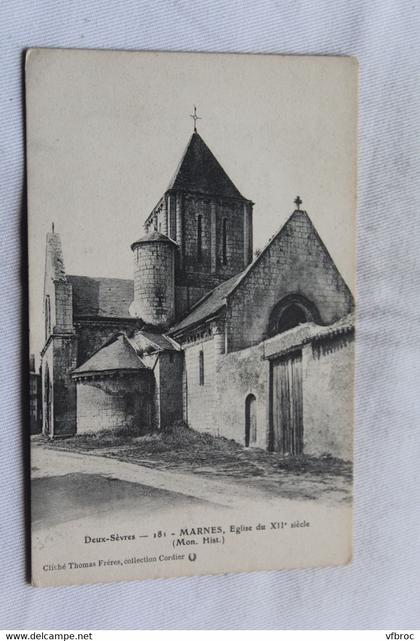 Marnes, église, Deux Sèvres 79