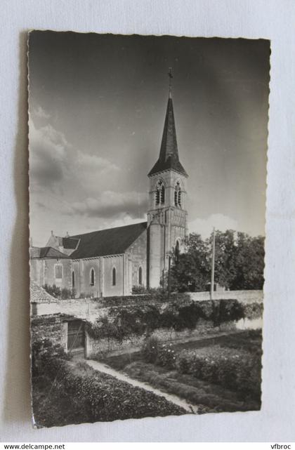 Cpsm 1958, Rom, l'église, Deux Sèvres 79