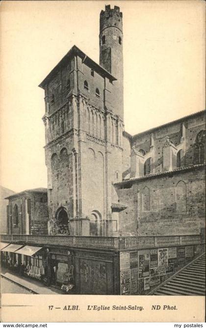 61100735 Albi Tarn l'Eglise Saint-Salvy / Albi /Arrond. d Albi