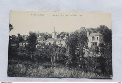 Cpa 1932, Massals, vue générale, Tarn 81